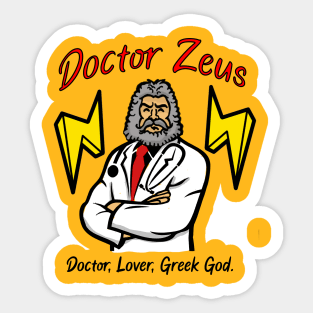 Doctor Zeus Sticker